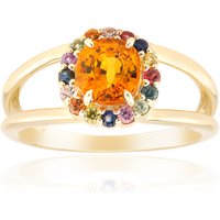 Oranger Ban Ka Cha-Saphir-Goldring Oranger Ban Ka Cha-Saphir-Goldring