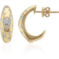 IF (D) Brillant-Goldohrringe (Annette) IF (D) Brillant-Goldohrringe (Annette)