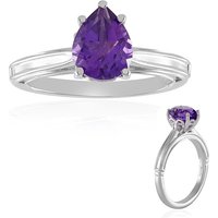 Sibirischer Amethyst-Silberring Sibirischer Amethyst-Silberring