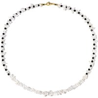 Edelstein-Silberhalskette Edelstein-Silberhalskette