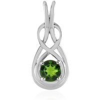 Russischer Diopsid-Silberanhänger Russischer Diopsid-Silberanhänger