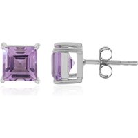 Uruguay-Amethyst-Silberohrringe Uruguay-Amethyst-Silberohrringe