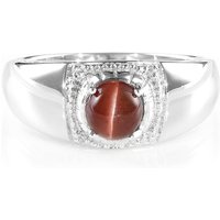 Skapolith-Katzenauge-Herren-Silberring Skapolith-Katzenauge-Herren-Silberring