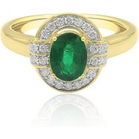 Sambia-Smaragd-Goldring (Annette) Sambia-Smaragd-Goldring (Annette)