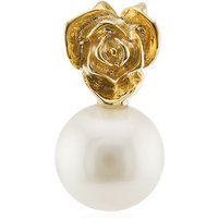 Weiße Süßwasserzuchtperlen-Goldanhänger (TPC) Weiße Süßwasserzuchtperlen-Goldanhänger (TPC)