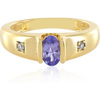 Tansanit-Silberring Tansanit-Silberring