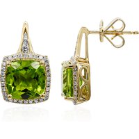 Dashihe-Peridot-Goldohrringe (CIRARI) Dashihe-Peridot-Goldohrringe (CIRARI)