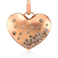 SI1 Argyle-Rose de France-Brillant-Goldanhänger (Annette) SI1 Argyle-Rose de France-Brillant-Goldanhänger (Annette)