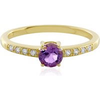 Uruguay-Amethyst-Silberring Uruguay-Amethyst-Silberring