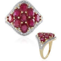 Madagaskar-Rubin-Silberring Madagaskar-Rubin-Silberring