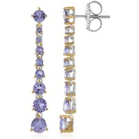 Tansanit-Silberohrringe (Gems en Vogue) Tansanit-Silberohrringe (Gems en Vogue)