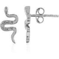 I3 (I) Diamant-Silberohrringe I3 (I) Diamant-Silberohrringe