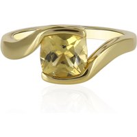 Goldener Beryll-Goldring Goldener Beryll-Goldring