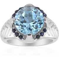 Himmelblauer Topas-Silberring (Remy Rotenier) Himmelblauer Topas-Silberring (Remy Rotenier)