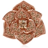 SI1 Argyle-Rose de France-Brillant-Goldanhänger (Annette) SI1 Argyle-Rose de France-Brillant-Goldanhänger (Annette)