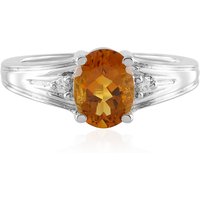 Madeira-Citrin-Silberring Madeira-Citrin-Silberring