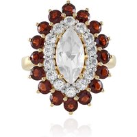 Edelstein-Silberring Edelstein-Silberring