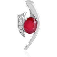 Bemainty-Rubin-Silberanhänger (MONOSONO COLLECTION) Bemainty-Rubin-Silberanhänger (MONOSONO COLLECTION)