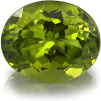 Kaschmir-Peridot-Edelstein 10,21 ct in Sammler-Box Kaschmir-Peridot-Edelstein 10,21 ct in Sammler-Box