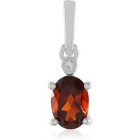 Madeira-Citrin-Silberanhänger Madeira-Citrin-Silberanhänger