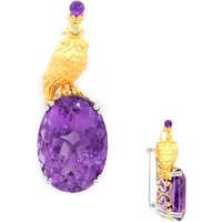 Amethyst-Silberanhänger/-brosche (Gems en Vogue) Amethyst-Silberanhänger/-brosche (Gems en Vogue)