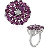 Rhodolith-Silberring Rhodolith-Silberring