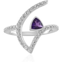 Sibirischer Amethyst-Silberring (de Melo) Sibirischer Amethyst-Silberring (de Melo)