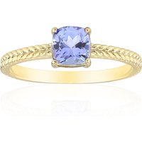 Tansanit-Goldring Tansanit-Goldring