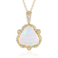 Welo-Opal-Goldhalskette (AMAYANI) Welo-Opal-Goldhalskette (AMAYANI)