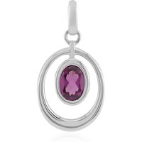 Roshoit-Granat-Silberanhänger (Pallanova) Roshoit-Granat-Silberanhänger (Pallanova)