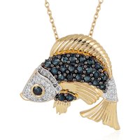 Edelstein-Silberhalskette Edelstein-Silberhalskette