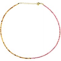 Turmalin-Silberhalskette Turmalin-Silberhalskette