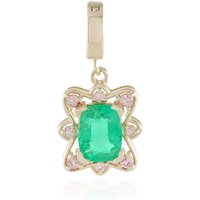Russischer Smaragd-Goldanhänger Russischer Smaragd-Goldanhänger