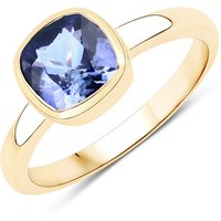Tansanit-Goldring Tansanit-Goldring