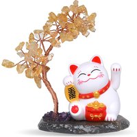 Brandy-Citrin-Baum mit Glückskatze Brandy-Citrin-Baum mit Glückskatze