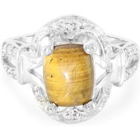 Tigerauge-Silberring Tigerauge-Silberring