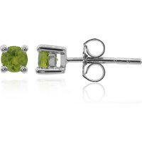 Idokras-Silberohrringe Idokras-Silberohrringe