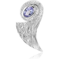 Tansanit-Silberanhänger (MONOSONO COLLECTION) Tansanit-Silberanhänger (MONOSONO COLLECTION)