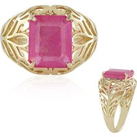 Pinkfarbener Madagaskar-Saphir-Goldring (Ornaments by de Melo) Pinkfarbener Madagaskar-Saphir-Goldring (Ornaments by de Melo)