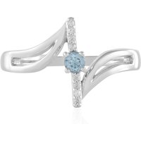 Santa Maria-Aquamarin-Silberring Santa Maria-Aquamarin-Silberring
