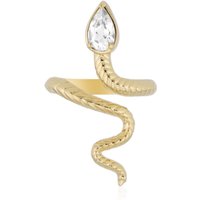 Weißer Topas-Silberring Weißer Topas-Silberring