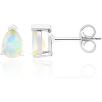 Welo-Opal-Silberohrringe Welo-Opal-Silberohrringe