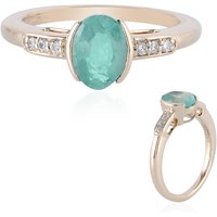 Kolumbianischer Smaragd-Goldring (AMAYANI) Kolumbianischer Smaragd-Goldring (AMAYANI)