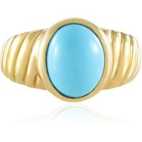 Sleeping Beauty-Türkis-Silberring Sleeping Beauty-Türkis-Silberring