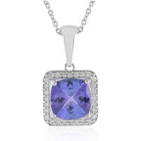 AAA-Tansanit-Goldhalskette (AMAYANI) AAA-Tansanit-Goldhalskette (AMAYANI)