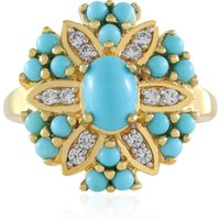 Sleeping Beauty-Türkis-Silberring (Faszination Türkis) Sleeping Beauty-Türkis-Silberring (Faszination Türkis)