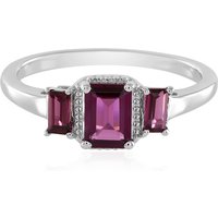 Rhodolith-Silberring Rhodolith-Silberring