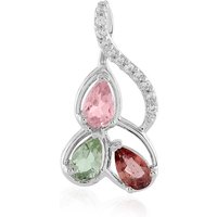 Turmalin-Silberanhänger Turmalin-Silberanhänger