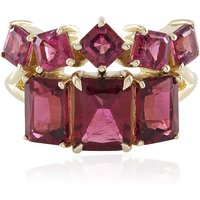 Nigerianischer Pinkfarbener Turmalin-Goldring (Adela Gold) Nigerianischer Pinkfarbener Turmalin-Goldring (Adela Gold)