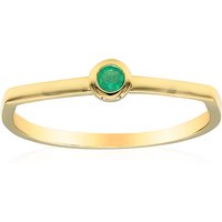 Muzo-Kolumbianischer Smaragd-Goldring (de Melo) Muzo-Kolumbianischer Smaragd-Goldring (de Melo)